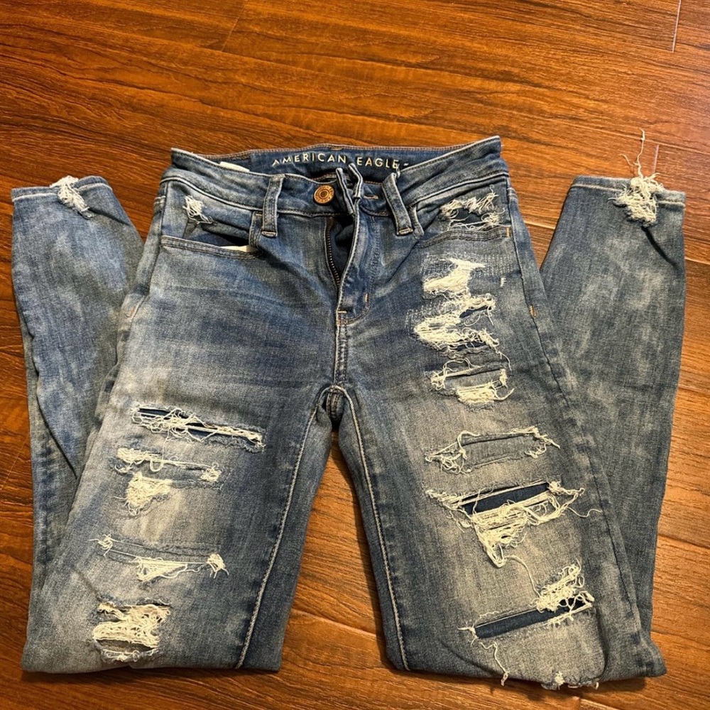 American Eagle Outfitters Light Blue Jeans